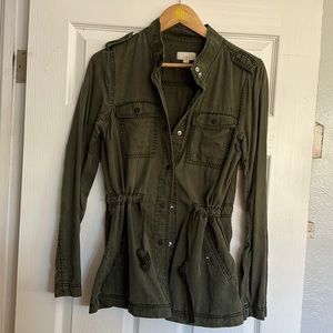 EUC LOFT military jacket (small tall)